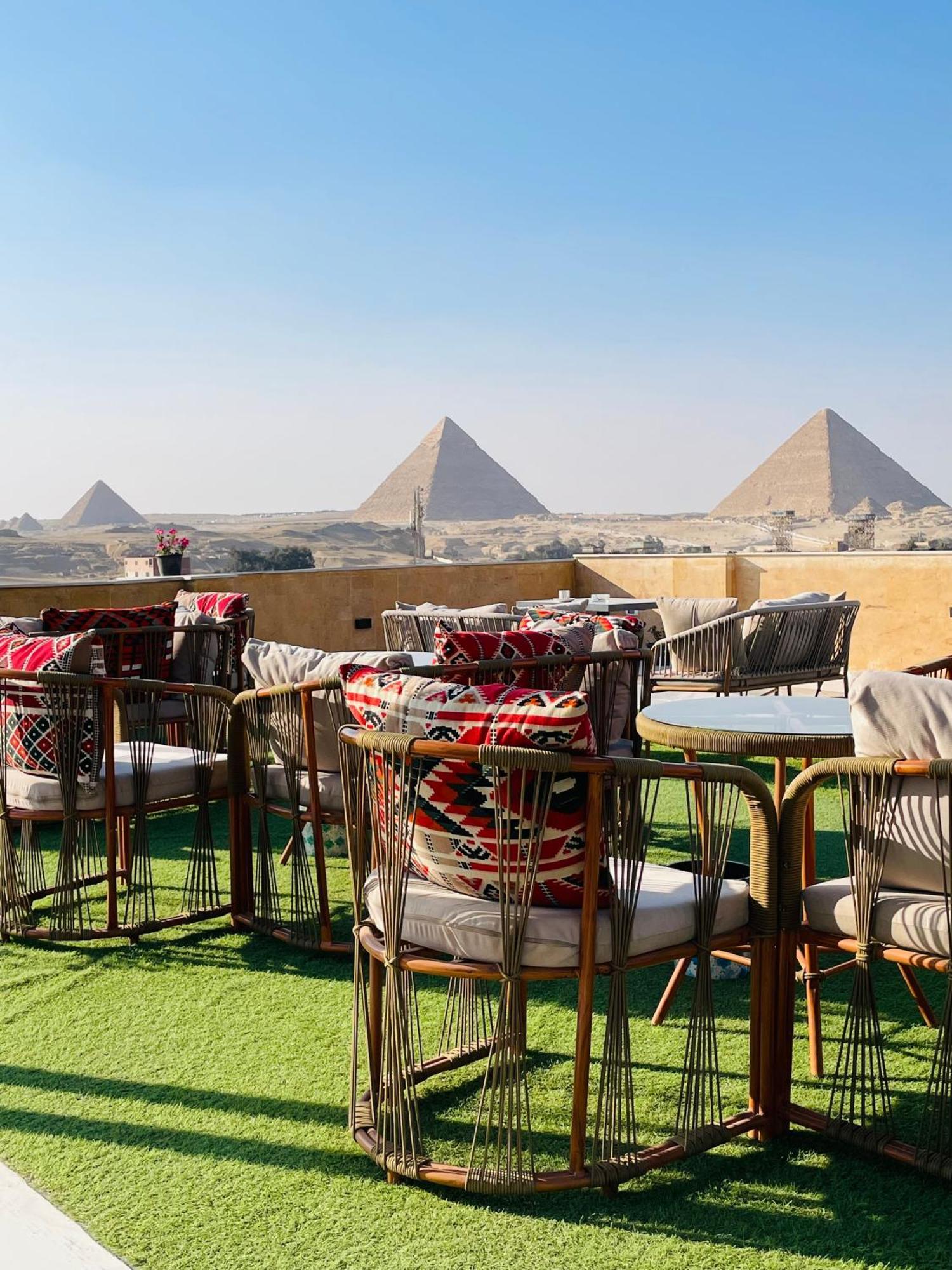 Golden Mask Pyramids Inn Kafrat al Jabal Luaran gambar