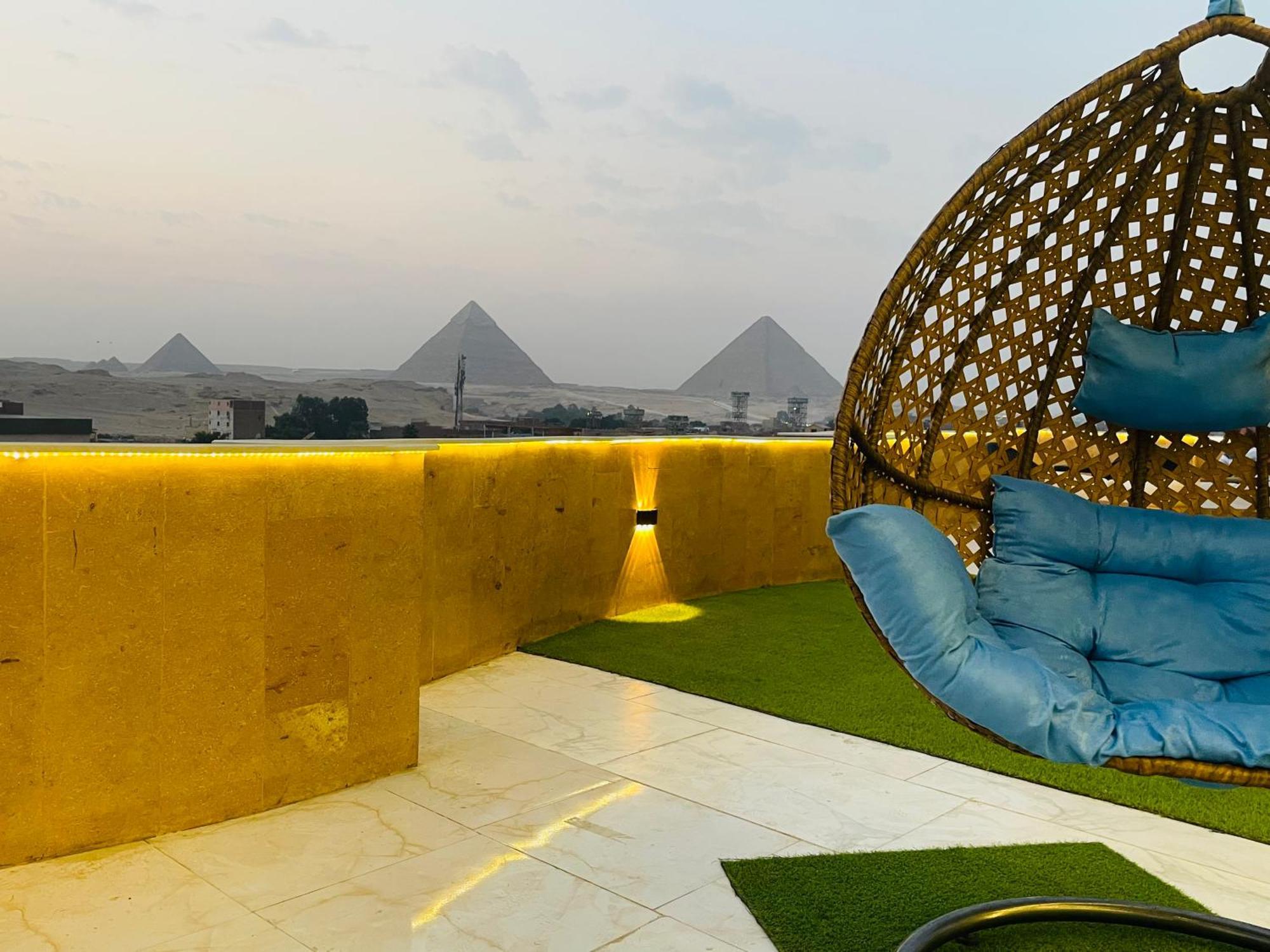 Golden Mask Pyramids Inn Kafrat al Jabal Luaran gambar
