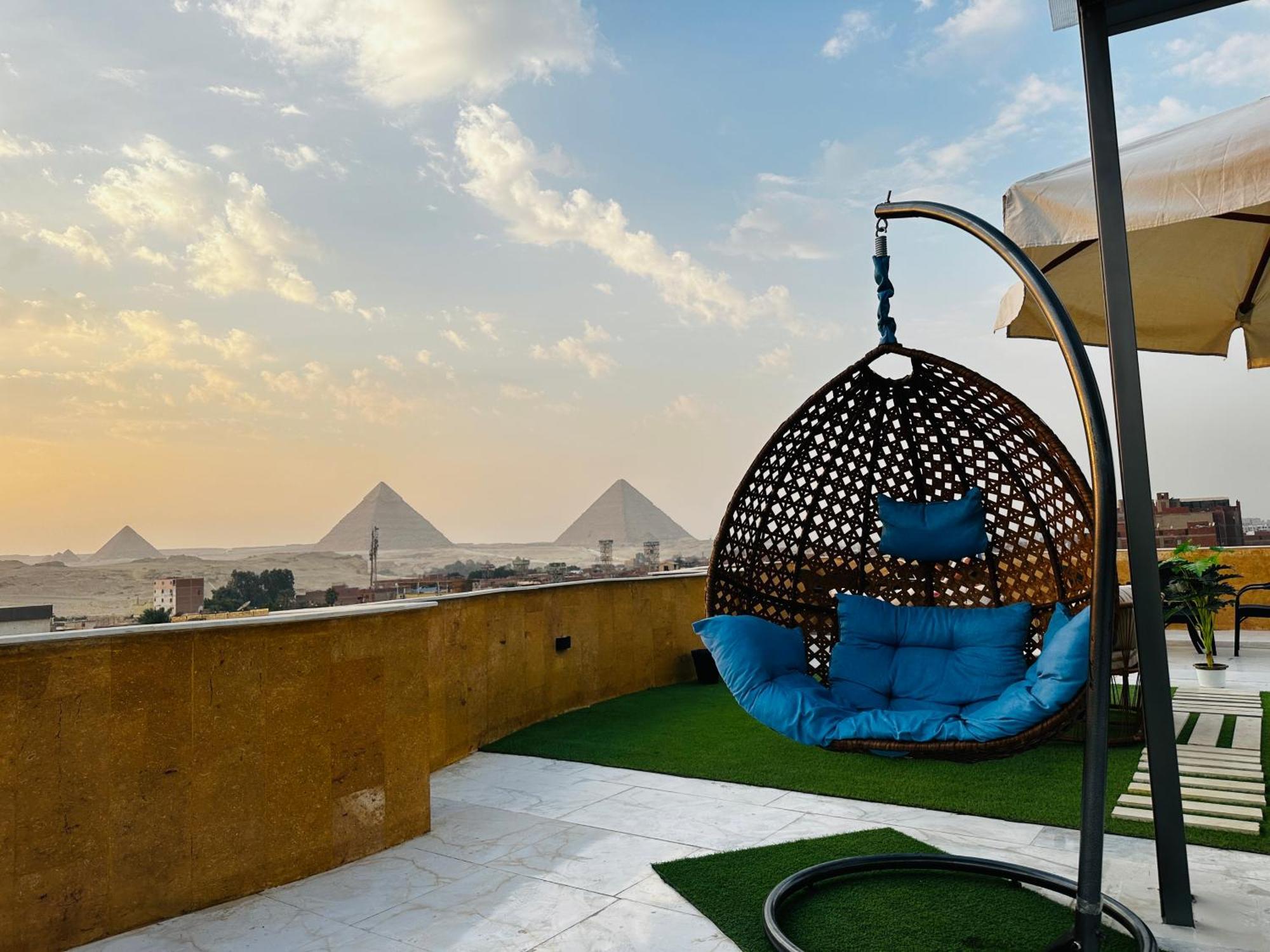Golden Mask Pyramids Inn Kafrat al Jabal Luaran gambar
