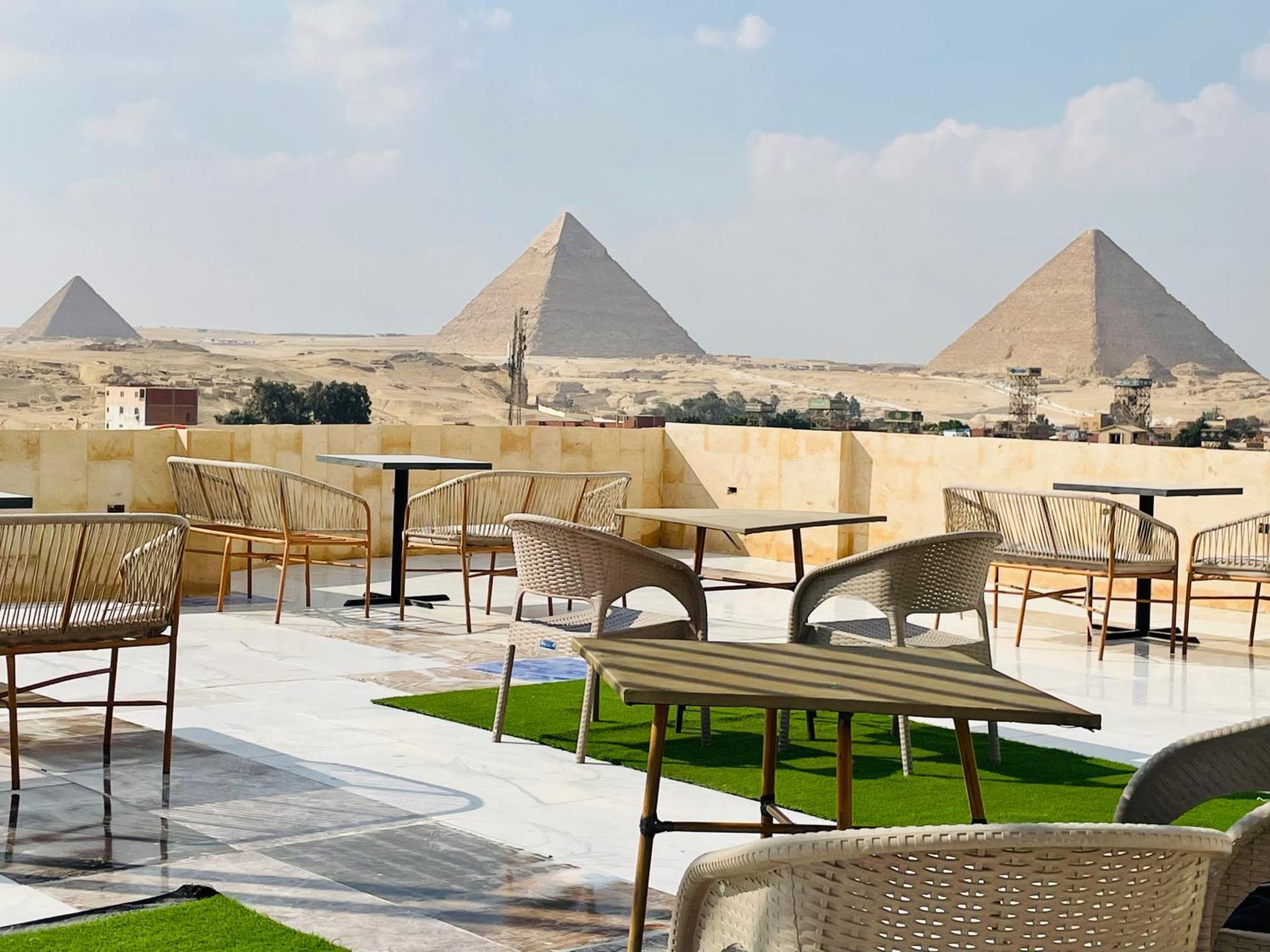 Golden Mask Pyramids Inn Kafrat al Jabal Luaran gambar