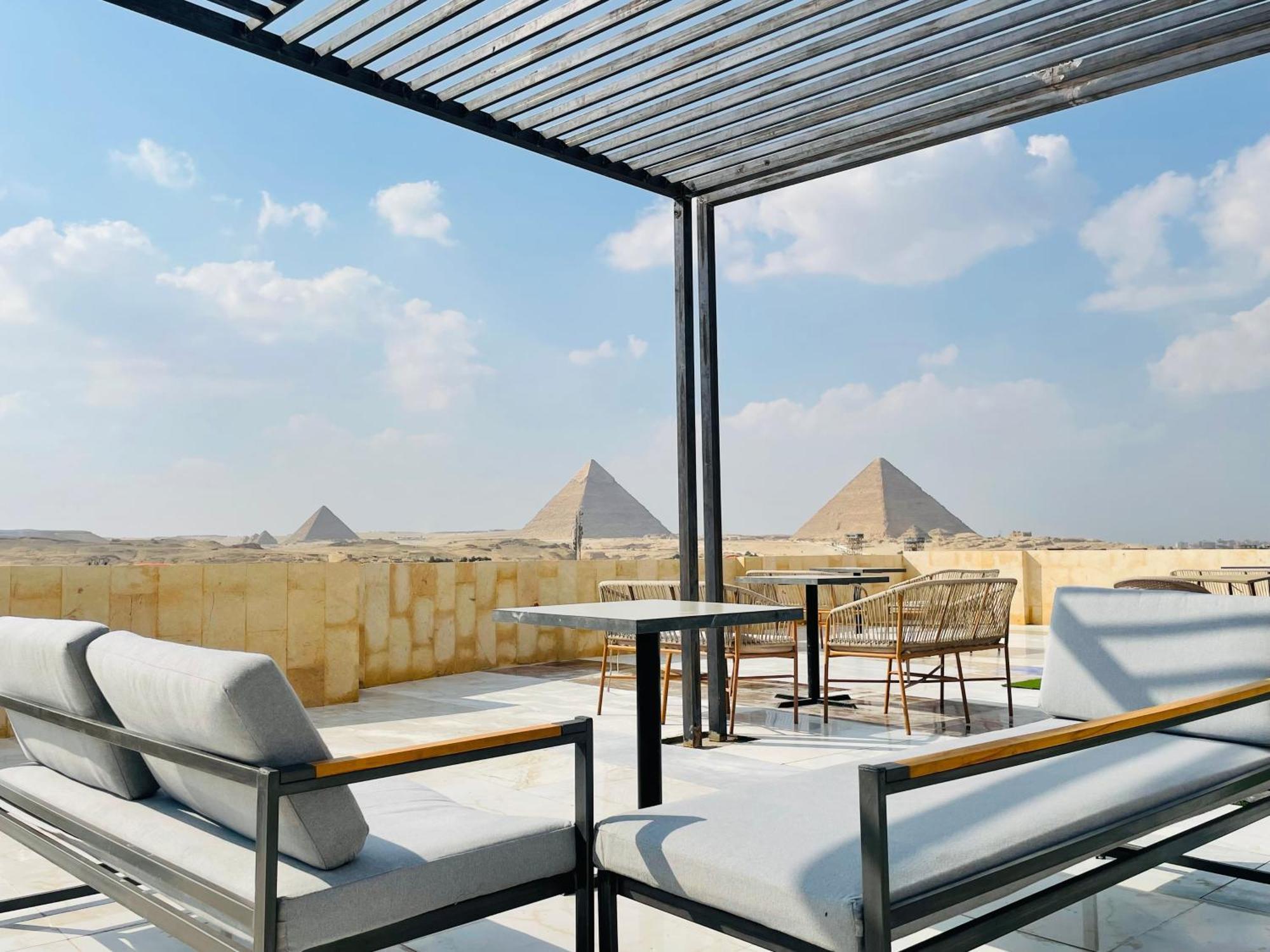 Golden Mask Pyramids Inn Kafrat al Jabal Luaran gambar