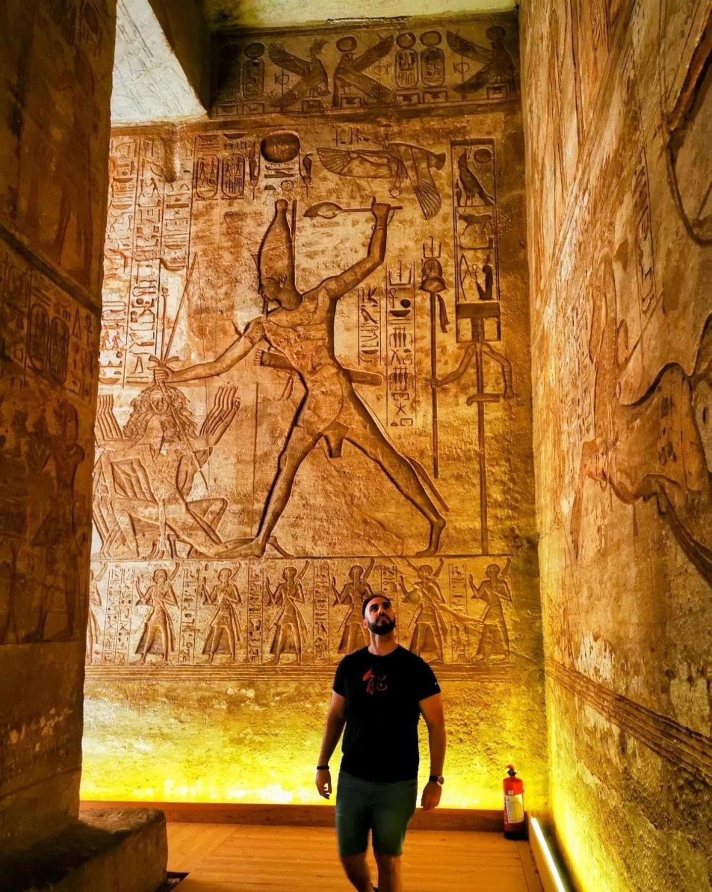 Golden Mask Pyramids Inn Kafrat al Jabal Luaran gambar