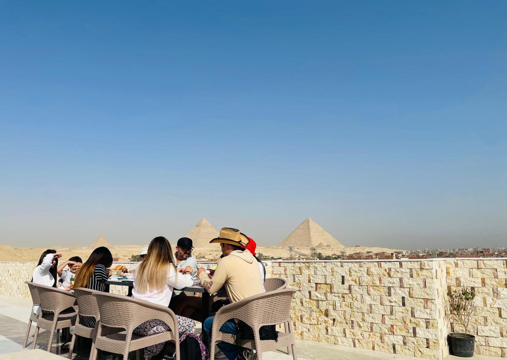 Golden Mask Pyramids Inn Kafrat al Jabal Luaran gambar